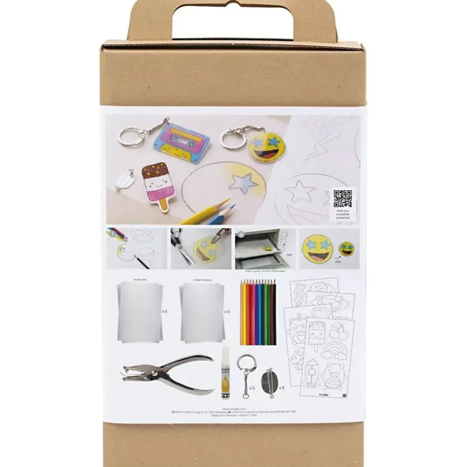 Discount Creativ Company - DIY Mix Krympeplast, Accessories, 1 pk.