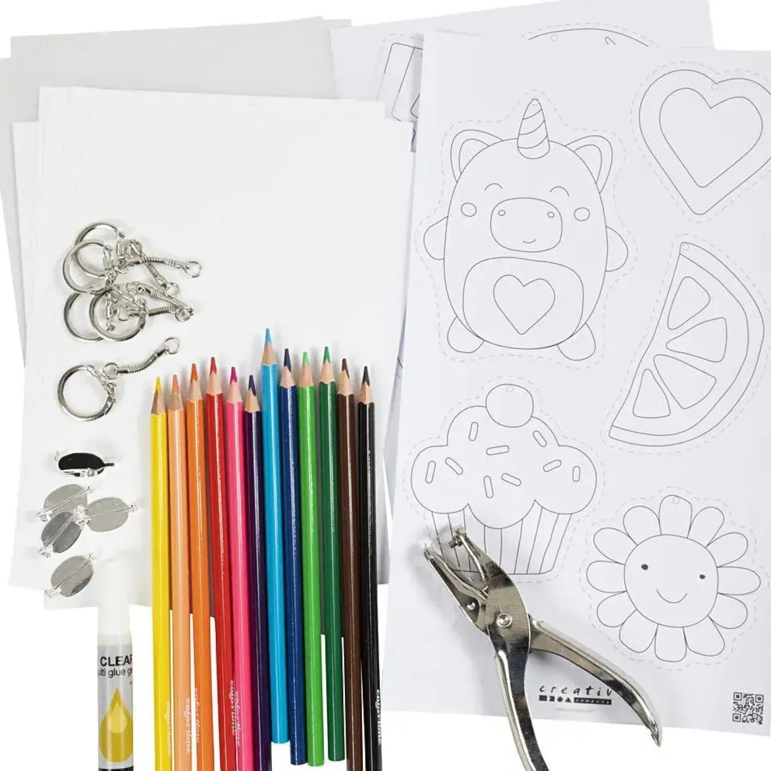 Discount Creativ Company - DIY Mix Krympeplast, Accessories, 1 pk.