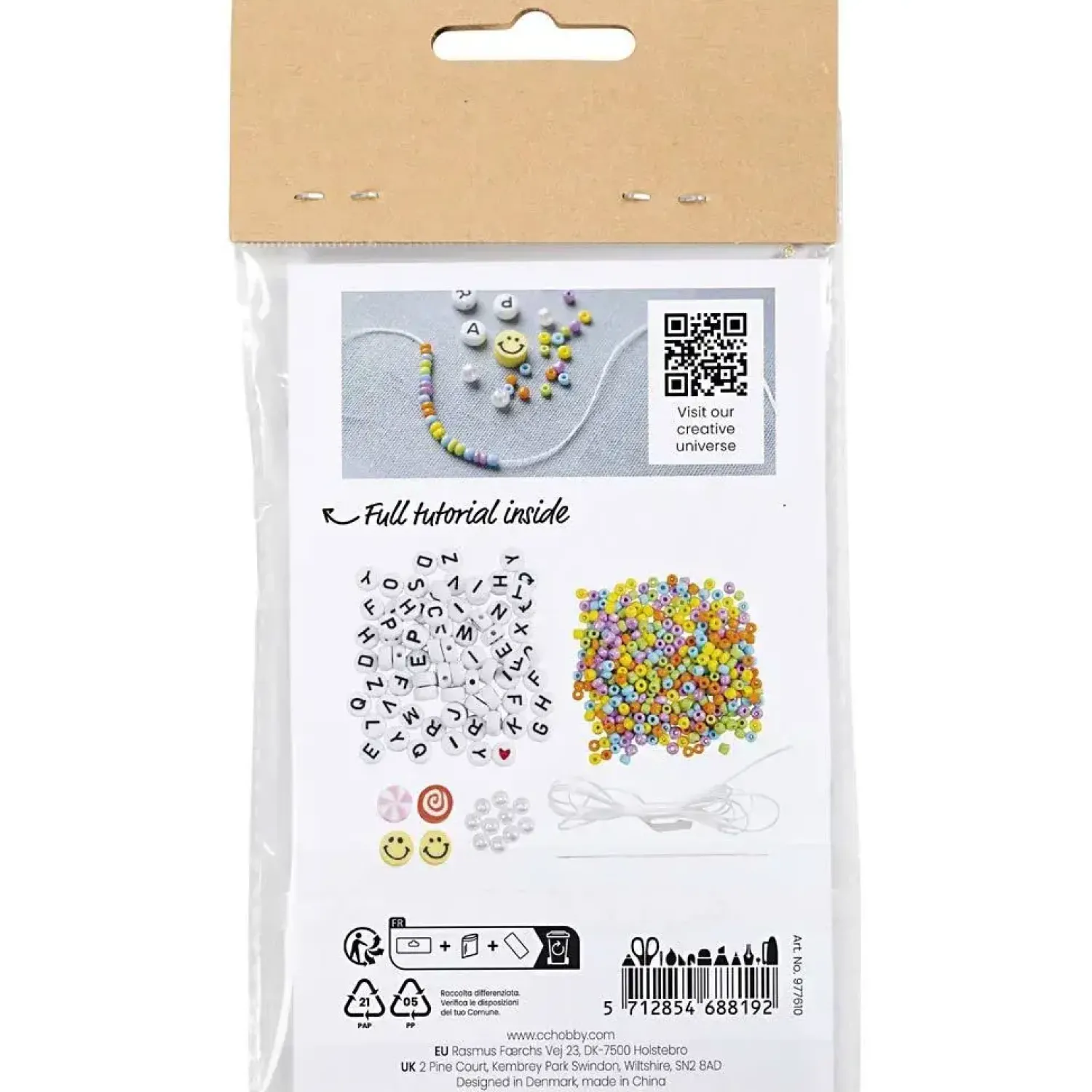 Creativ Company - Mini DIY Kit Smykker, Halskæder, 1 pk.
