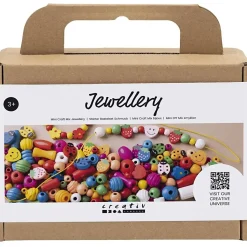 Outlet Creativ Company - Mini DIY Mix Perle Smykker, glade farver, 1 pk.