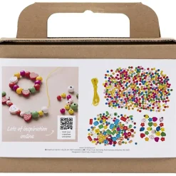 Outlet Creativ Company - Mini DIY Mix Perle Smykker, glade farver, 1 pk.