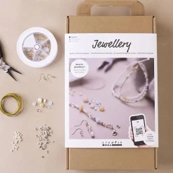 Clearance Creativ Company - Start DIY Kit Smykker Klassiske Perler, 1 pk.