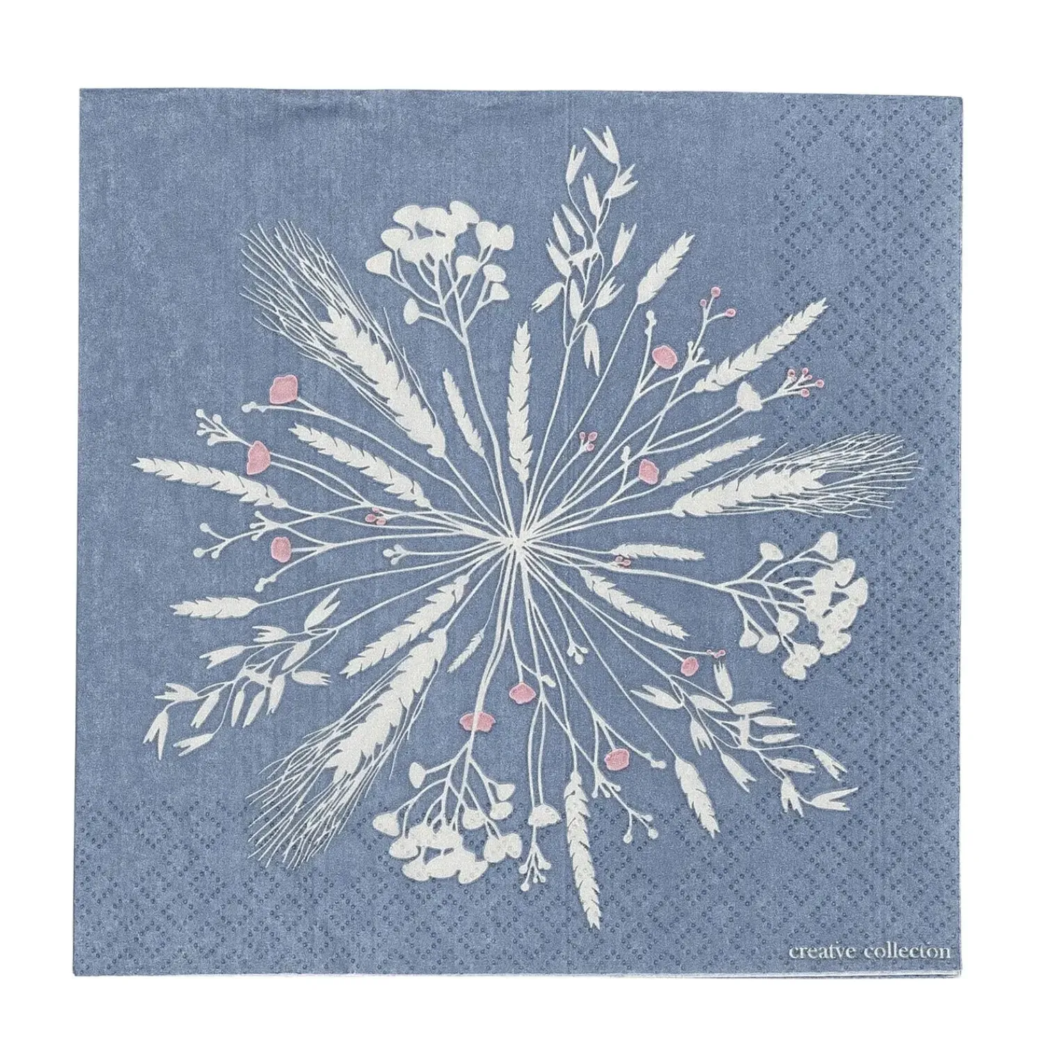 Outlet Creative Collection - Corn Serviet, Blå, FSC® Mix, Papir