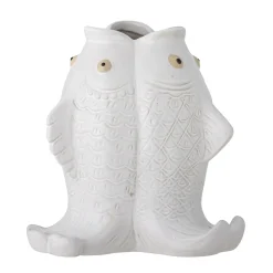 Outlet Creative Collection - Fili Vase, Hvid, Stentøj