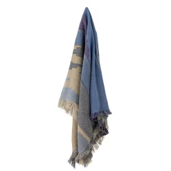 Sale Creative Collection - Maji Plaid, Blå, Genanvendt Bomuld