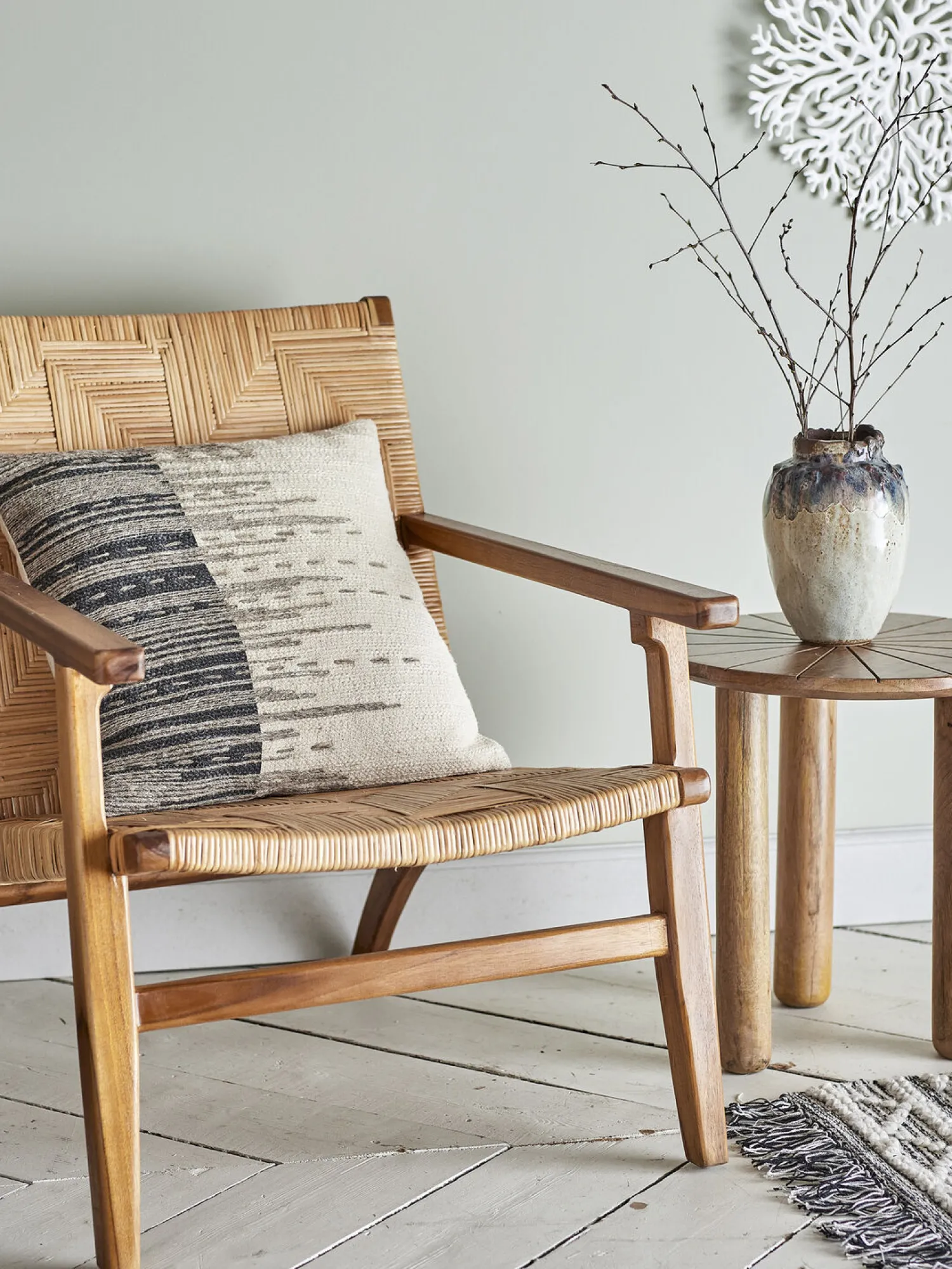 Sale Creative Collection - Seaford Pude, Natur, Bomuld