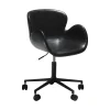 Hot DAN-FORM - GAIA Office Stol - Vintage sort kunstlæder