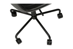 Clearance DAN-FORM - HYPE Office Stol - Vintage sort kunstlæder