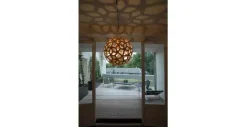 David Trubridge - Coral Pendel - black/black Ø 80 cm