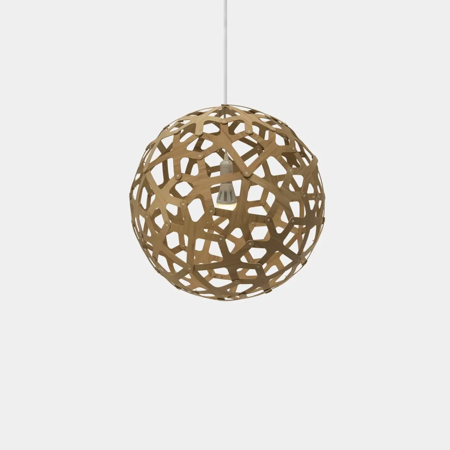 Discount David Trubridge - Coral Pendel - Caramel Ø 80 cm
