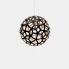 Sale David Trubridge - Coral Pendel - Sort/natur Ø 60 cm