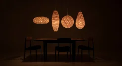 Hot David Trubridge - Ebb Bounce Lampe, natur