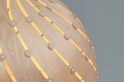 Hot David Trubridge - Ebb Bounce Lampe, natur