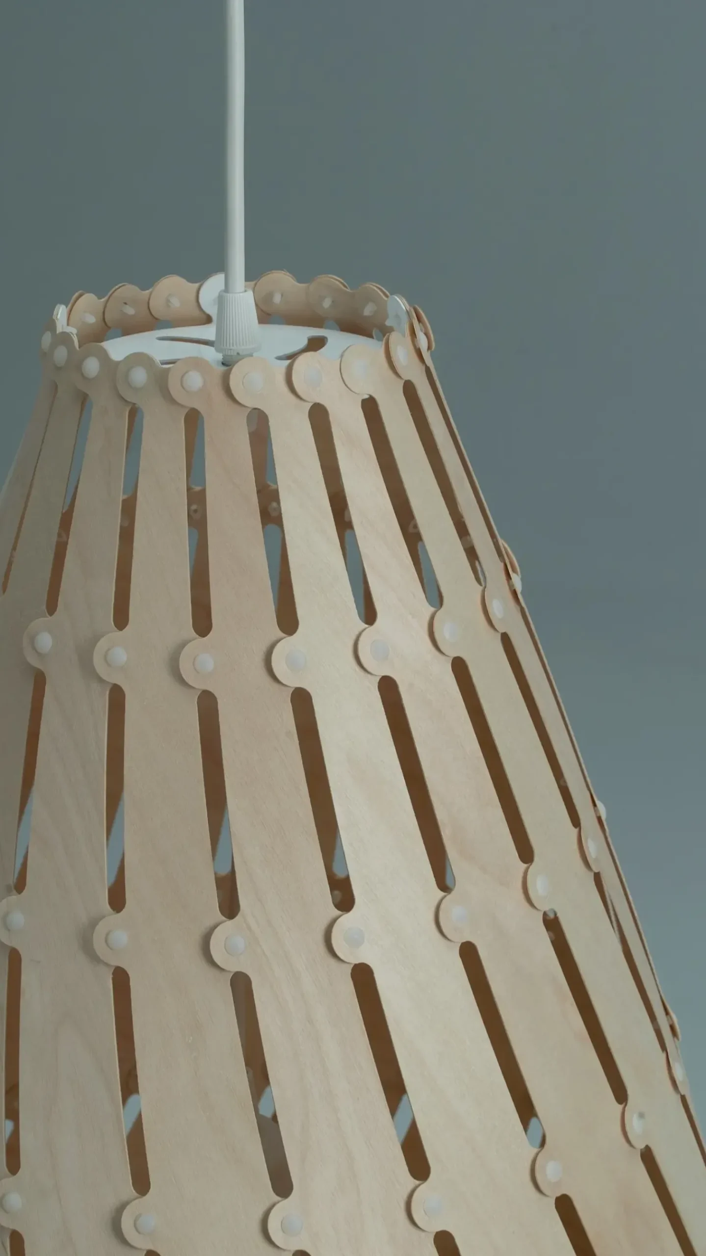 Sale David Trubridge - Ebb Drop Lampe, natur