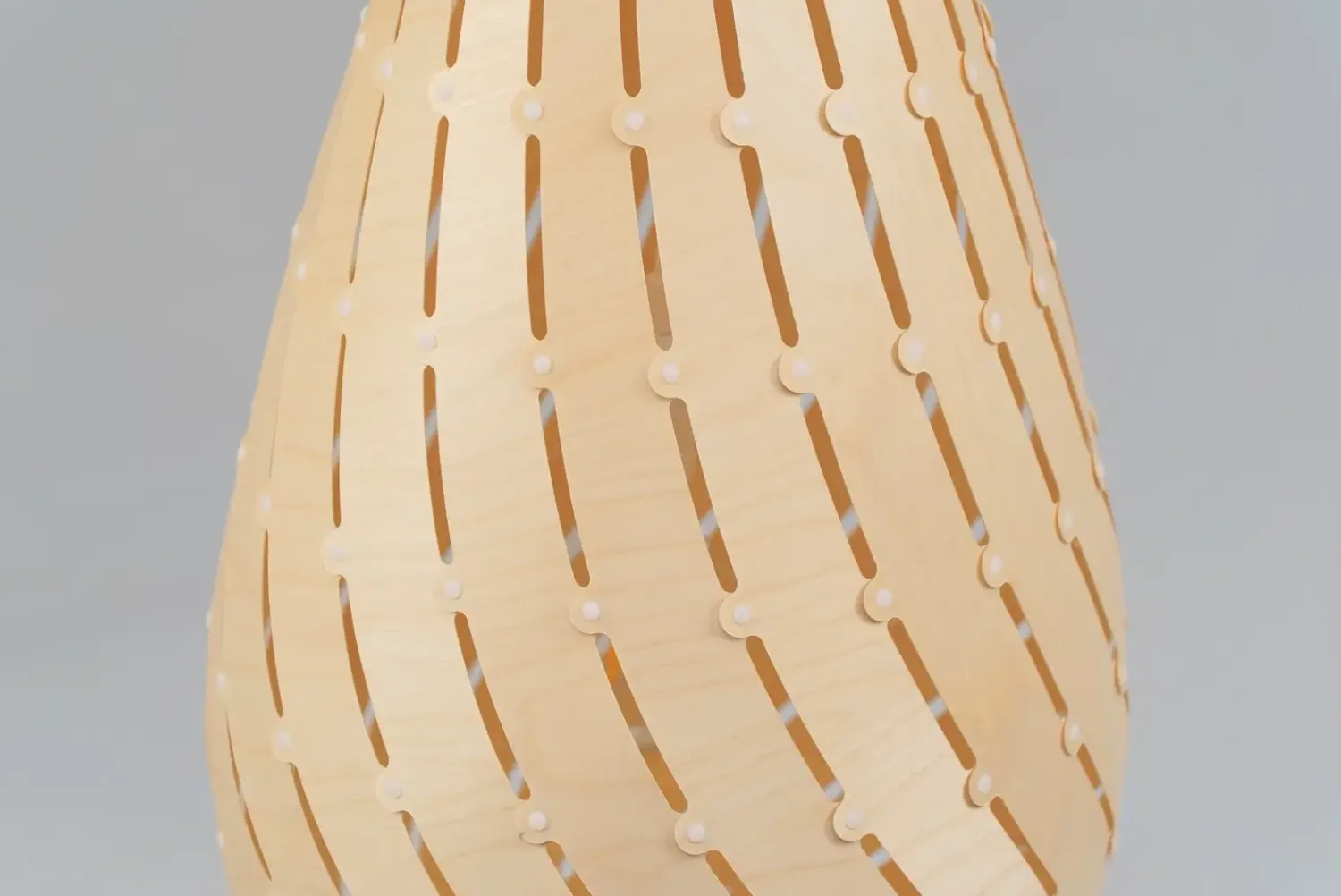 Sale David Trubridge - Ebb Drop Lampe, natur