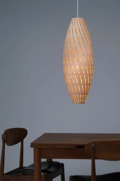 Sale David Trubridge - Ebb Roll Lampe, natur