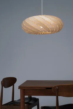 Sale David Trubridge - Ebb Swell Lampe, natur