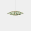 New David Trubridge - Flax Pendel - Aqua, 80 cm