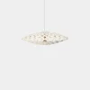 Hot David Trubridge - Flax Pendel - White/White, 80 cm