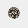 Clearance David Trubridge - Floral Pendel - Sort/natur Ø 80 cm