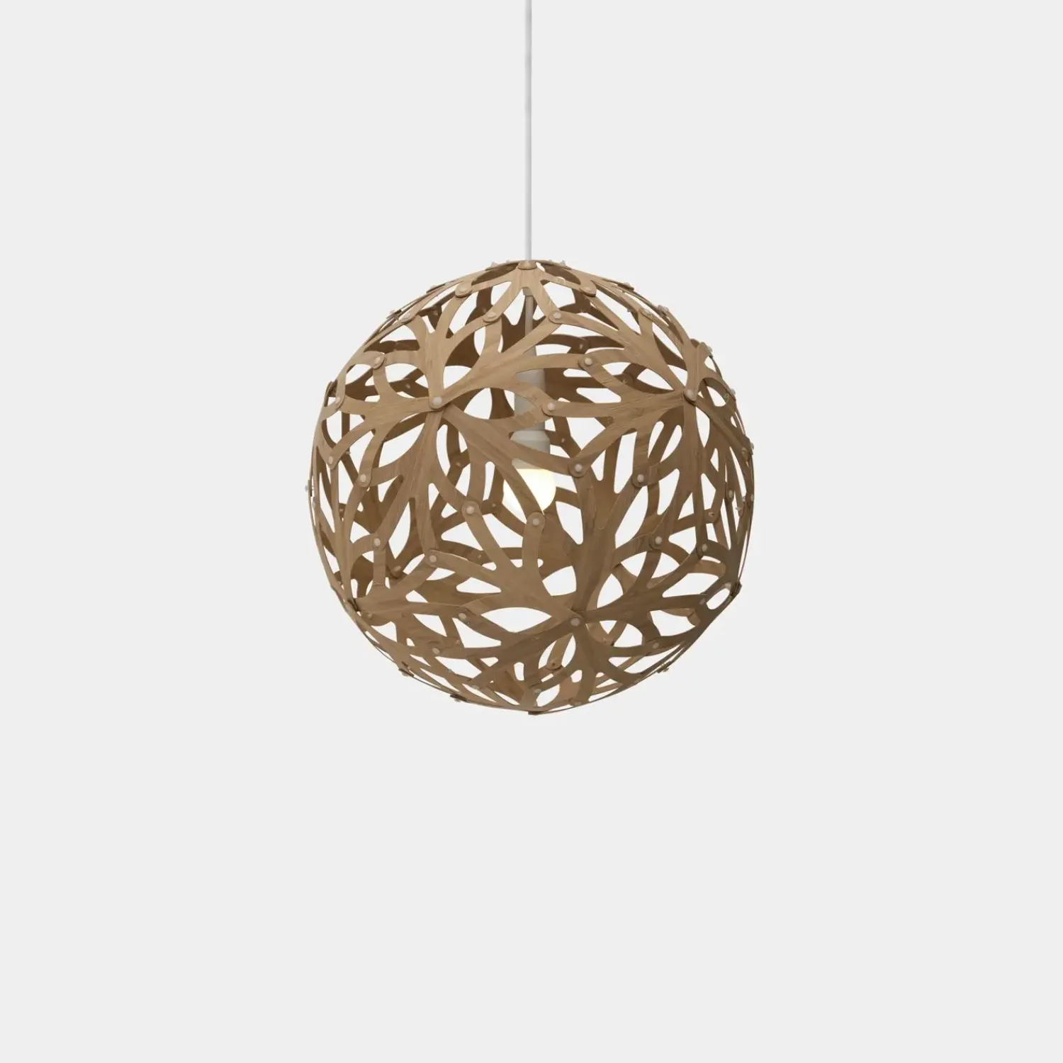 Hot David Trubridge - Floral Pendel - Caramel Ø 40 cm