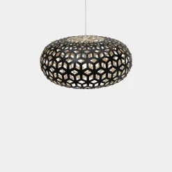 Best David Trubridge - Snowflake 80 cm - Black/Natur - sort/natur