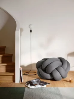 Discount Design House Stockholm - Knot Pude XL - Grey