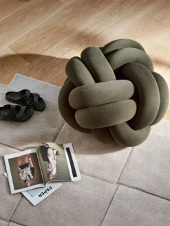 Sale Design House Stockholm - Knot Pude XL - Forest Green