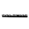 Clearance Design House Stockholm - Wave Hanger knagerække - Sort