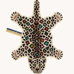 Outlet Doing Goods - Disco Leopard Gulvtæppe - Small