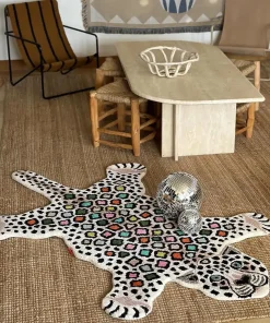Outlet Doing Goods - Disco Leopard Gulvtæppe - Small
