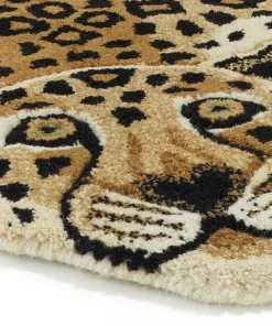 Best Doing Goods - Lilly Leopard Gulvtæppe - Large - brun