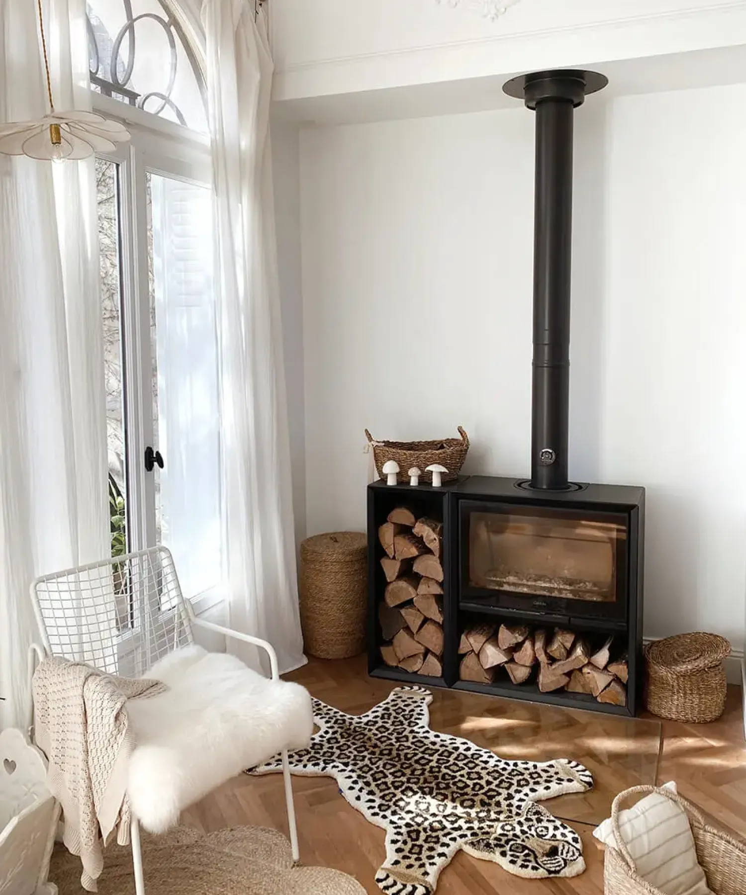 Outlet Doing Goods - Loony Leopard tæppe - Small - 92 x 63 cm