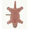 Doing Goods - Pink Leopard Gulvtæppe - Small