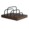 Sale Dot Aarhus - Brass Dock - Tabletholder - Valnød/Sort