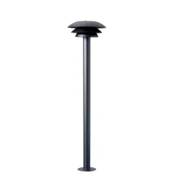 Clearance Dyberg Larsen - DL31 bedlampe - udendørs - sort (højde 100 cm)