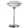Best Dyberg Larsen - DL31 Bordlampe - Mat hvid - 31x50 cm