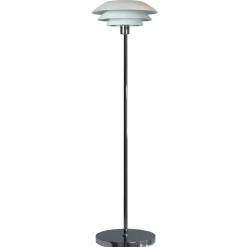 New Dyberg Larsen - DL31 Gulvlampe - Mat hvid, 133 cm