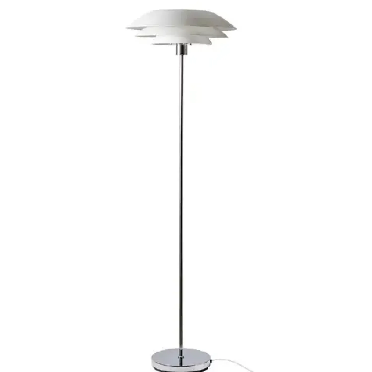 Dyberg Larsen - DL45 gulvlampe - Mat hvid