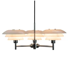 Clearance Dyberg Larsen - DL20 lysekrone - Opal/Krom