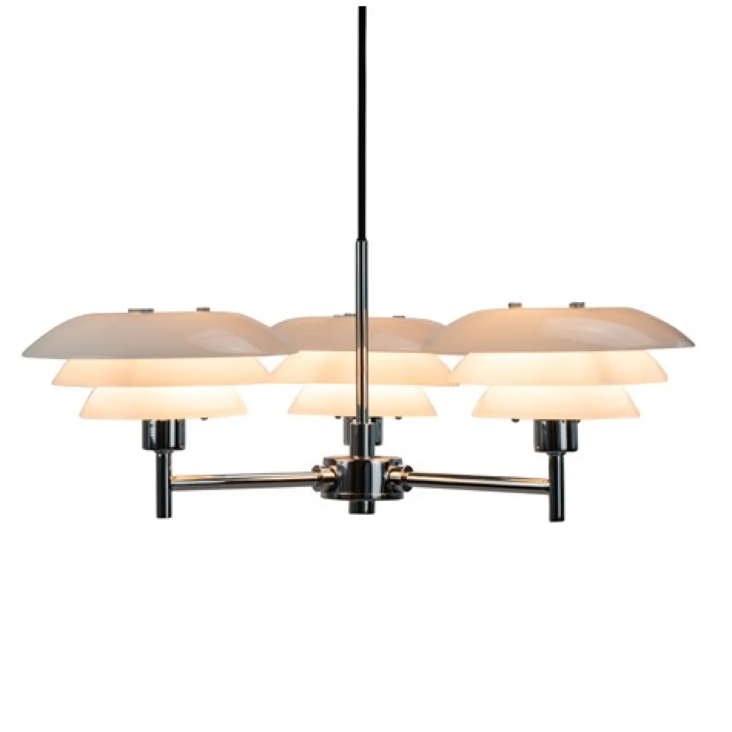 Clearance Dyberg Larsen - DL20 lysekrone - Opal/Krom