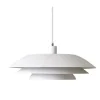 New Dyberg Larsen - DL45 pendel Lampe - Mat hvid, 45 cm x 13 cm