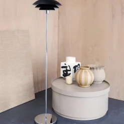 Online Dyberg Larsen - Gulvlampe DL31 - Mat sort