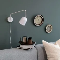 Outlet Dyberg Larsen - Manchester væglampe - hvid