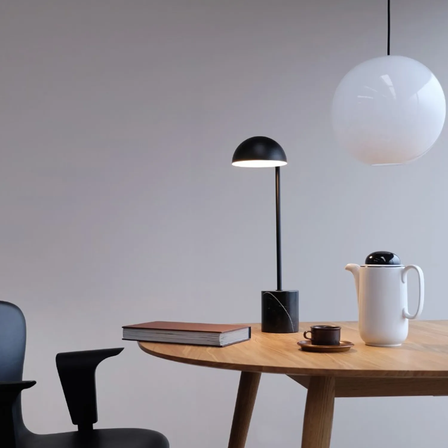 New Dyberg Larsen - Marble bordlampe