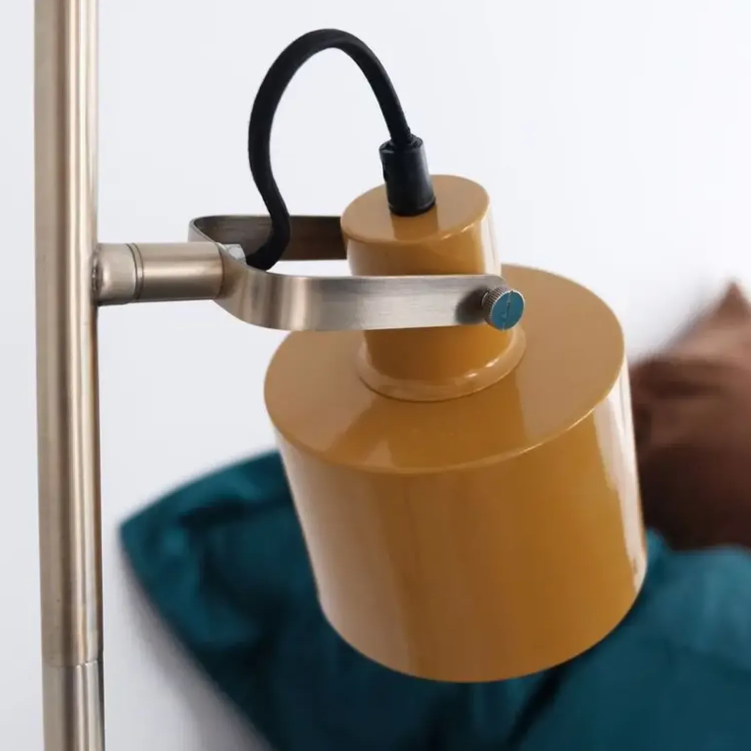 Outlet Dyberg Larsen - Ocean Gulvlampe - Karry/Turkis, 160 cm