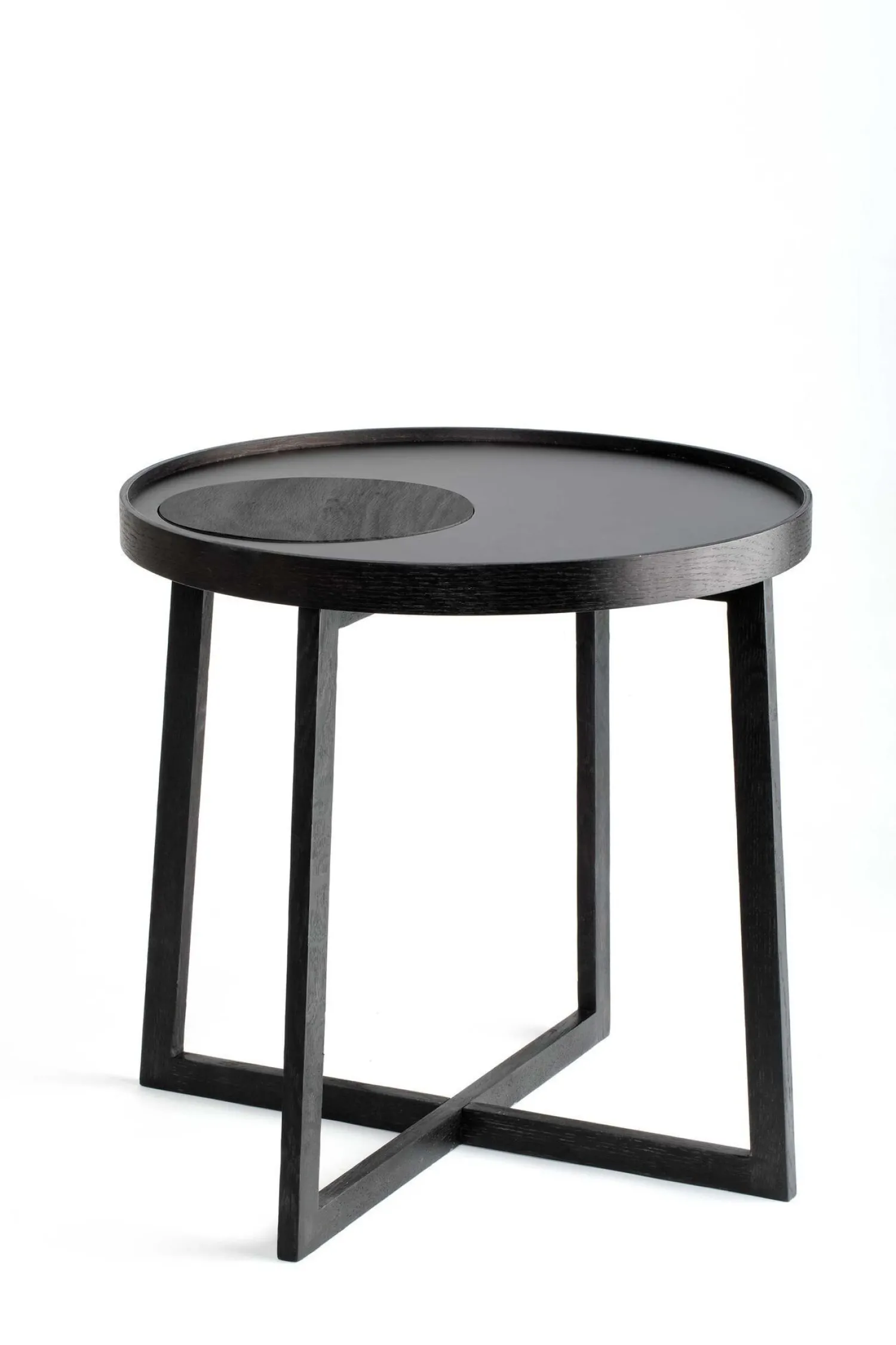 Online By Wirth Ekta Living - Granit Plade til Bakkebord - Tray table - Sort