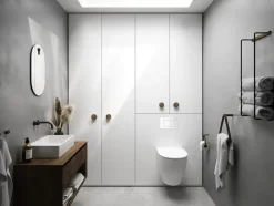 Clearance By Wirth Ekta Living - Håndklædeholder - Towel Rack - Olieret Eg