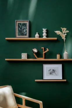 Discount By Wirth Ekta Living - Hylde - Floating Shelf - Olieret Eg - 72 cm