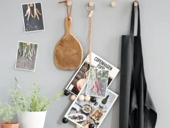 Best By Wirth Ekta Living - Knager i olieret eg - 2 styk